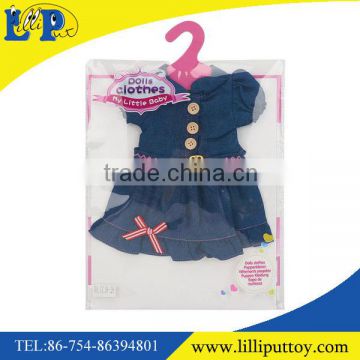 Fashion 18 inch dolls clothes denim skirt for girls