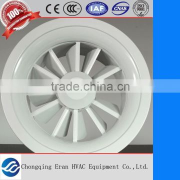 high performance air condition aluminium round swirl diffuser