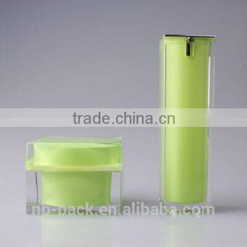 Square Cosmetic Acrylic Jar Face Cream Container