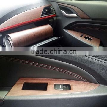 New pvc self-adhesive car interior decorative wood vinyl car wrap