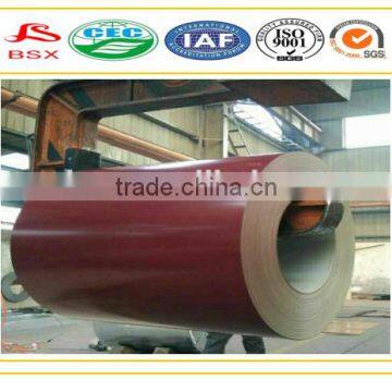 0.6mm*1000mmm prepaintede/color coated steel coil/ppgi color coated galvanized steel coil