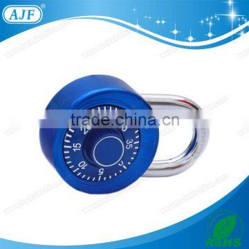AJF 2015 Top Sell High Quality 50mm Gym Round Dial Combination Padlock