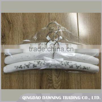 Exceptional Service Embroidered Padded Coat Hanger