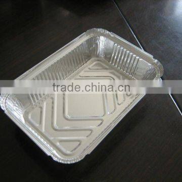 rectangle aluminium foil food container