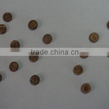 Coconut Shell Bead Form for Making Button photo-2