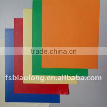 mono color pvc film for membrane press
