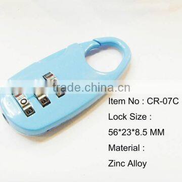 2015 combination lock,selling high quality mini padlock,latest design digital lock CH-07C