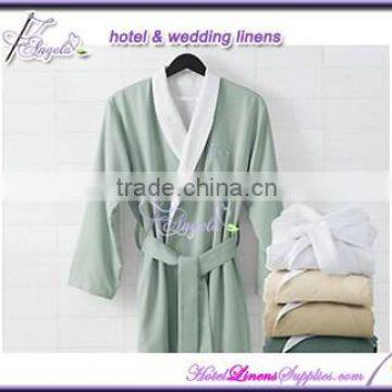 colored shawl collar terry bath robe, terry bath robes in shawl collar style