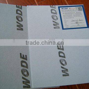 Solvent sheet for shoe toe puff