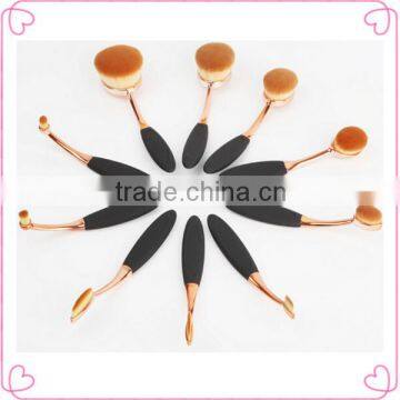 High Quality Toothbrush Shape Makeup Brush Set With Specialized Carton Box