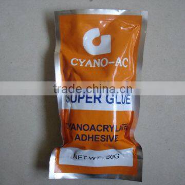 Aluminum foil package super glue 50g