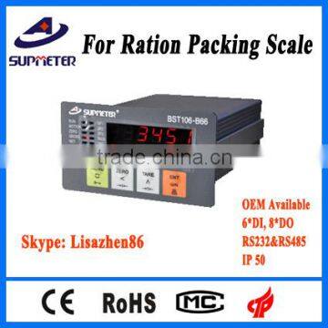 weighing indicator for ration packing scale