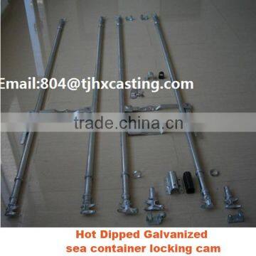 hot dipped galvanized container locking bar