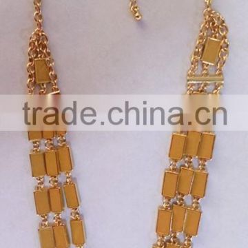 wholesale metal gald statement necklace