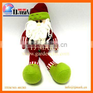 CHRISTMAS DECORATION HANGING SANTA, LONG LEG SANTA