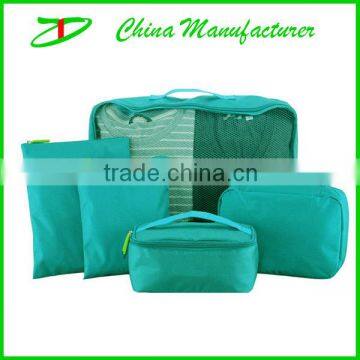 Wholesale 5 in 1 set travel storage bag set travel kit