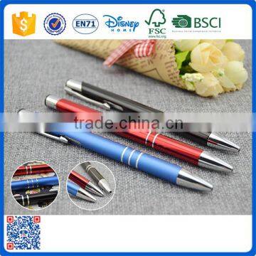 2016 New Arrival Promotional Aluminum Ball Pen for Student Supplier's Choice photo-1