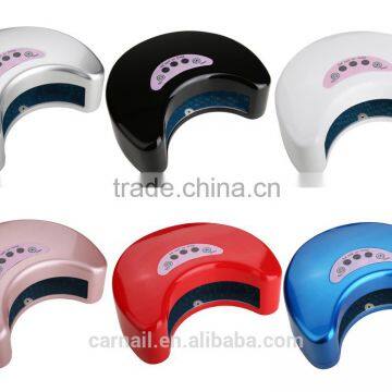 moon shaped uv lamp for nail dryer, better led nail uv lamp, ccfl nail led uv lamp