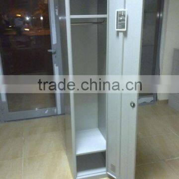 1 tier steel locker with clothes hanger