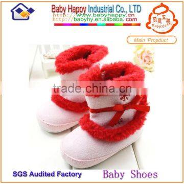 Wholesale 2014 newest fashion hot pink baby boots