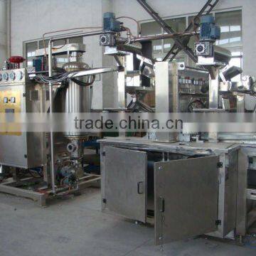 candy vacuum steam cooking and depositing machine line