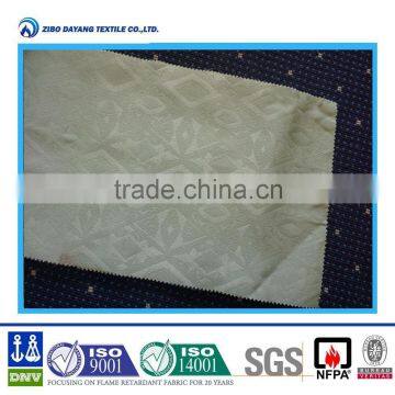 Flame resistant passed BS5867 jacquard fabric for bed cover set