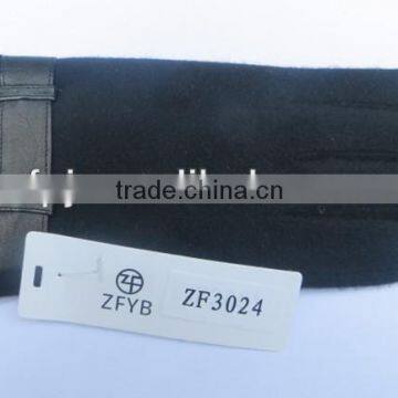 men wool touch screen gloves with cashmere lining