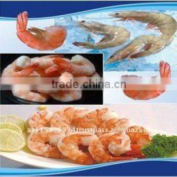 Frozen Peeled Deveined Shrimp Tail on