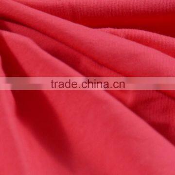 100% Cotton 40 Rib 1*1 - Red photo-2