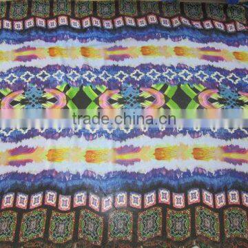 African digital printing fabric for ladies dress