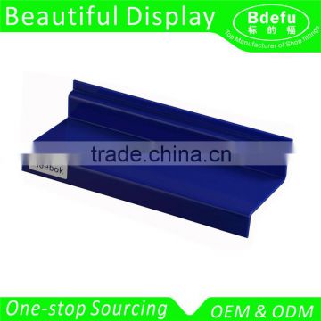 Acrylic panel shoe rack plastic display stand