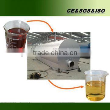 CE ISO SGS certification oil distillation plant saving energy