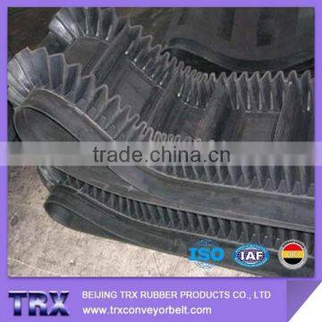 Sidewall Conveyor Belt used for horizontal, sloping and vertical conveyance