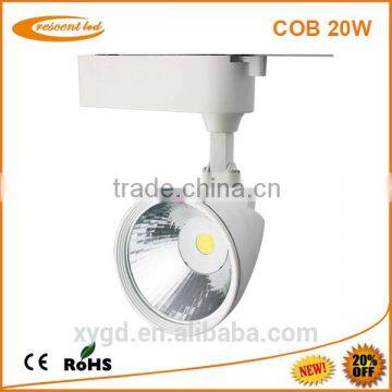 3 or 4 wires choice track rail 20w cob wireless led track spot lighting