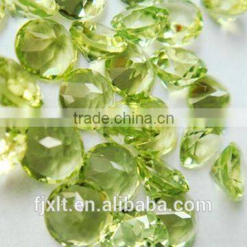 4*4mm olivine gemstone beads wholesale