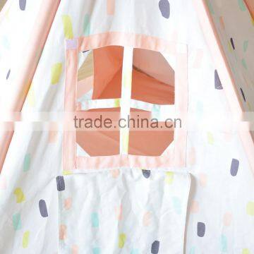 4-Walls PINK LACE Teepee Kids Tent Wigwam Indoor Tipi Playhouse Playroom photo-3