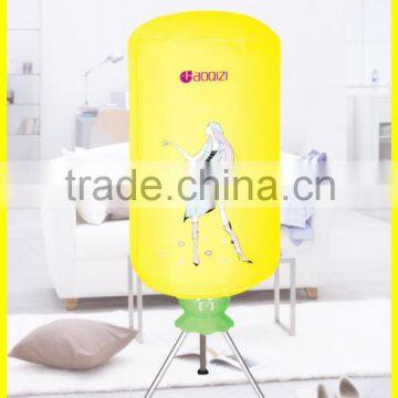 PTC heating Electric portable clothes dryer with anion function