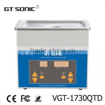 Digital Disiplay Ultrasonic gems Cleaner VGT-1730QTD