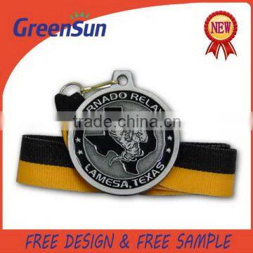 2015 most popular creative eco-friendly silver medals for kid