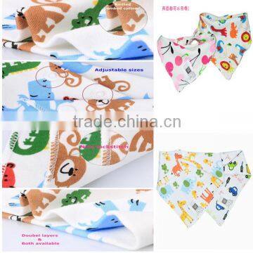 High Quality Factory Price Cotton Triangle Baby Bibs