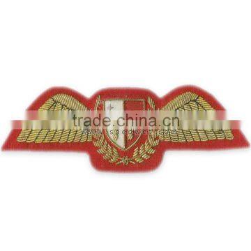 Armed forces of malta task force helicopter pilots breast embroidery wing badge