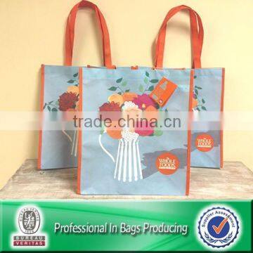 Sublimation Printed 100% Post-consumer Bottles PET Non Woven Bag