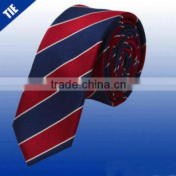 100% polyester stripe custom necktie