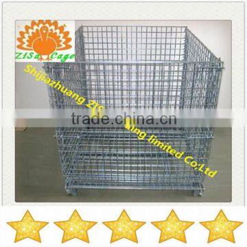 folding steel wire storage cage chaep price