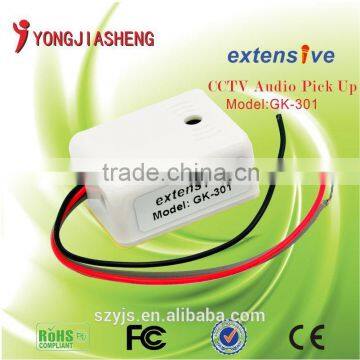 Adjustable High Sensitivity Cctv Microphone 100 Square Meters of Range GK-301 photo-2