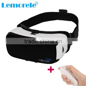 New arrival vr box virtual reality glasses compatible with 3.5'-6' cell phones