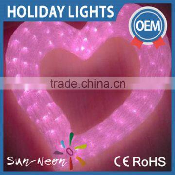 Holidy time heart shaped wall decoration heart shaped led lights heart shaped lamp                        
                                                                                Supplier's Choice