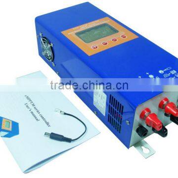 30A MPPT solar charge controller with LCD display suitable for 1000W solar power system use