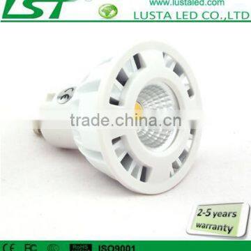 Innovation LED COB Spotlight,1 x 3W Ultra Bright COB, AC85-265V, Halogen Equivalance 35W,3W GU10 COB LED Spotlight