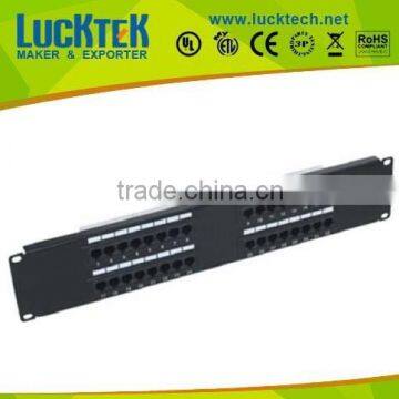 32PORTS 2U UTP CAT5E PATCH PANEL